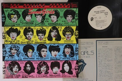 LP Rolling Stones Some Girls  ESS81050 ROLLING STONES Japan Vinyl PROMO