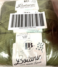 Lion Brand Botanic Yarn 3 Pack 100 Tencel Lyocell  Olive   3 PACK