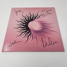 COVER SIGNED! AFI Silver Bleeds the Black Sun Violet & White Vinyl Record 