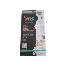 Happy Planner 2025-2026 Apricot & Sage Planner Stickers Value Pack 776 Pcs New