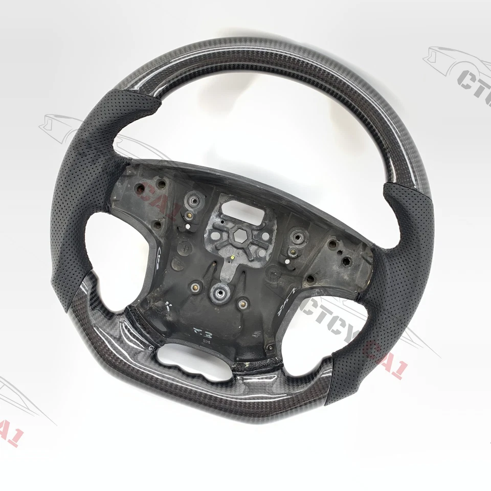Volante de fibra de carbono personalizado para Volvo S80L/XC60/V60/S60/V40/S8 2007-2008 Foto 2 de 4