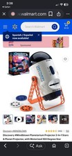 Discovery Mindblown Planetarium Projector 2-In-1 Stars & Planet Projector