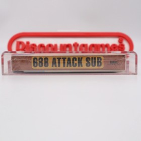 688 ATTACK SUB WITH STRATEGY GUIDE! VGA GRADED 90 MINT NEW Sealed! PC / 5 1/4"