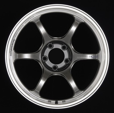 Advan RG-D2 15x8.0 +35 4x100 Hyper Black Racing Wheel