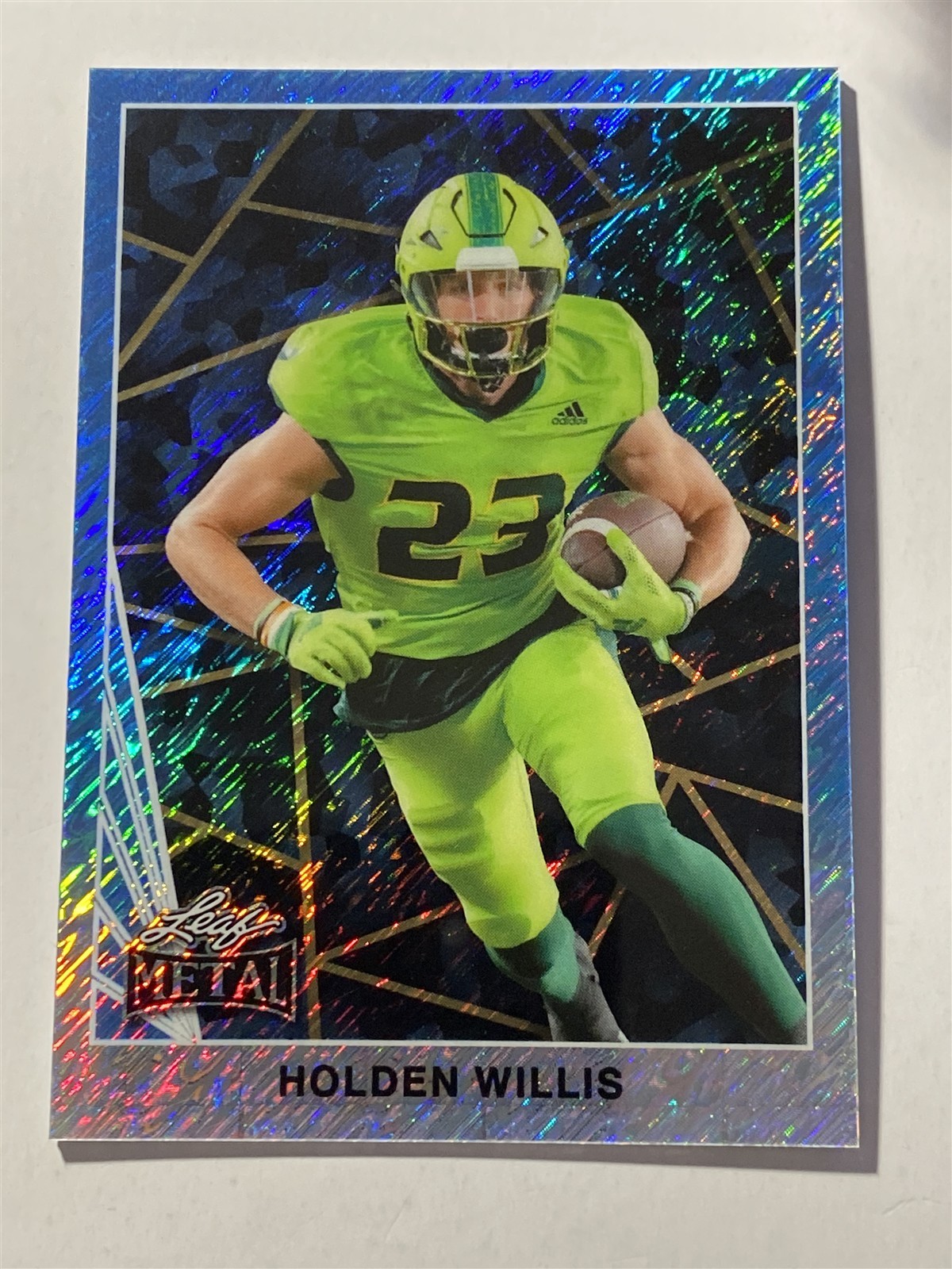 HOLDEN WILLIS 2024 Leaf Metal Collective 90 Metal #139 Shimmer Blue 2/20 (U2)
