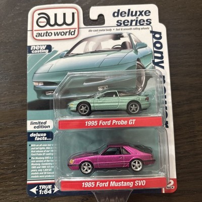 Auto World Felix Series Limited Edition, Pony Power 95 Probe Gt 85 Mustang SVO