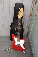 Suhr Classic JM Pro Offset HH Hardtail Red Electric Guitar USA