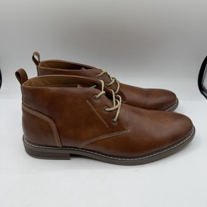 St John\'s Bay Boots Mens Size 11 Brown Chelsea Ankle Dress Memory Foam Comfort St. John main image 3