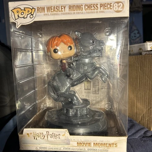 Funko Pop! Moments: Harry Potter - Ron Weasley (Riding Chess Piece) #82