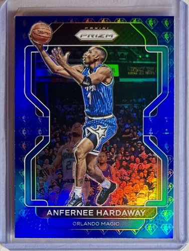 Anfernee Hardaway 2021-22 Panini Prizm 75th Anniversary Blue SP #294 Magic 🌟
