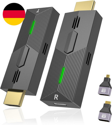 Wireless HDMI Transmitter and Receiver, 2.4G/5G 1080P Funkübertragung 1080P Plug