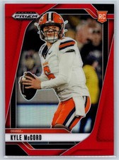 2025 Panini Prizm Draft Picks - Kyle McCord #116 Red Prizm /399 (RC)