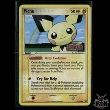 Pichu Reverse Holo 21/108 EX Power Keepers HP Pokemon on eBay