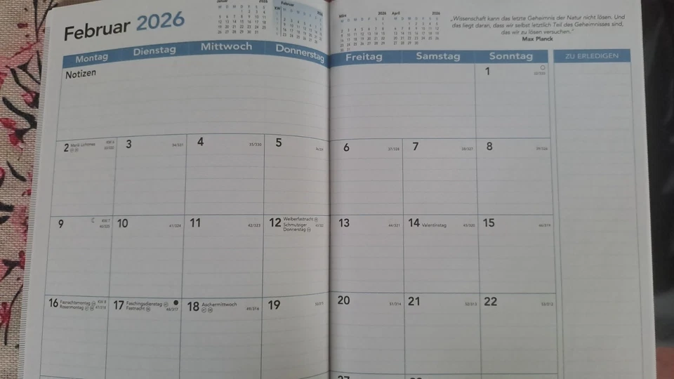 Adler Teamwork Monatsplaner 2026 - Bild 2 von 4