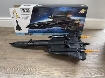 Cobi Brick Set 5890 Lockheed SR-71 Blackbird Model Kit 1424 Teile Executive Ed