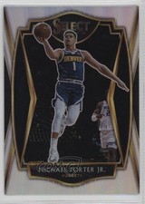 2020-21 Panini Select Premier Level Silver Prizm Michael Porter Jr #106 0zb7