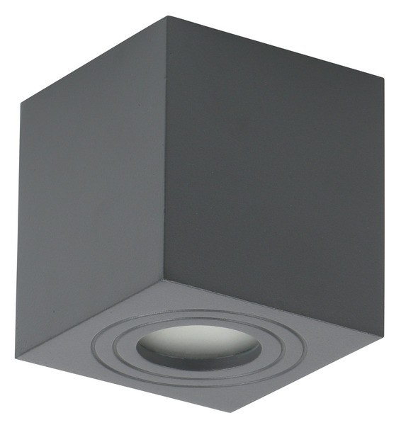 Applique In Alluminio Ip65 Per 1 Lampada Gu10 Led LIFE 39.PL12242G