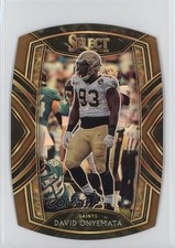 2020 Panini Select Club Level Copper Prizm Die-Cut /355 David Onyemata #299 07rd