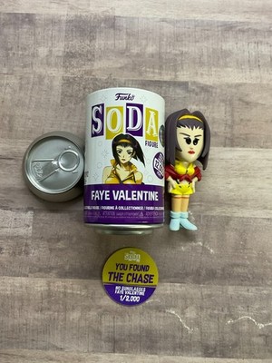 Funko Soda: Faye Valentine No Sunglasses LE 2000 Chase H4