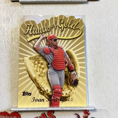 1999 Topps Hands of Gold Ivan Rodriguez #HG2 | eBay