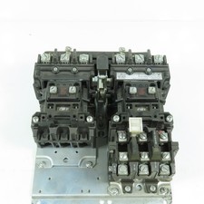 Allen Bradley 505-BOD Size 1 10HP Reversing Motor Starter 120V Coil W/ Overload