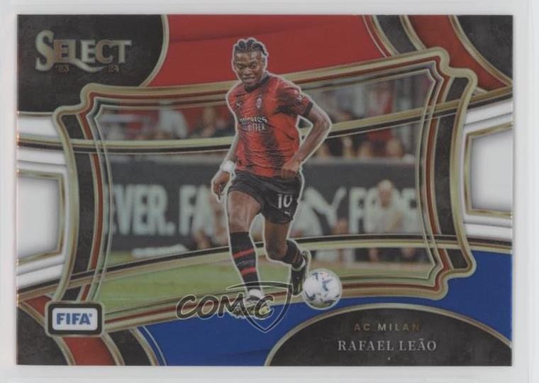 2023 Panini Select FIFA Field Level Multi-Color Prizm Rafael Leao Leão #215 15qg