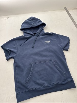 Sitka Cutoff Hoodie Medium Blue