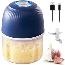 Model Type-c Rechargeable Food Processor Electric Mini Food Chopper Garlic