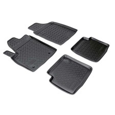 3D Gummi Fussmatten für FIAT Abarth 500 500c | BJ 2007-2020 | passgenau + Rand