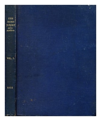 Harris, Gerald The Irish Jurist, Zusammen With Jurist Berichte für Die