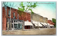 SEYMOUR IA ~ North Side of Square ~ Hardware & Furniture Store front Street view