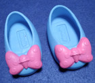 Disney Junior Sweet & Treats MINNIE MOUSE Vinyl Doll Shoes ~Blue w/Pink Bow — photo 1