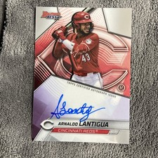 Arnaldo Lantigua 2025 Bowman's Best On Card AUTO Reds Prospect