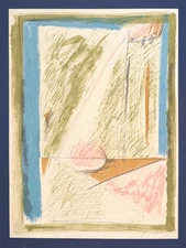 ⭕️ ALBERT RAFOLS-CASAMADA SIGNED 1982 ABSTRACT LITHOGRAPH 96/99 MODERN ART