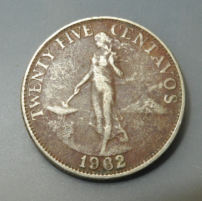 1962 Philippines 25 Centavos coin | eBay