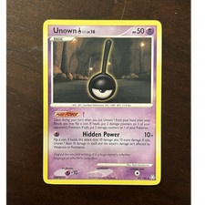 Pokémon Unown ! 42/146 Legends Awakened Regular Rare 50 HP Basic Eng 2008 on eBay