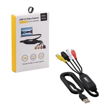 USB 2.0 Audio Video Capture Card Device Converter for Mac/PC/ Windows/Android