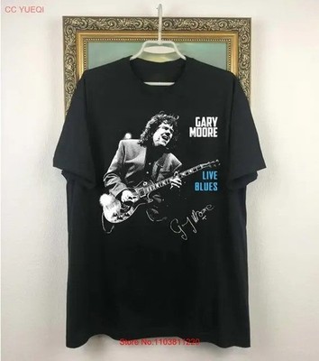 Rare Gary Moore Short Sleeve Cotton T-Shirt For Gifts All Size TD258