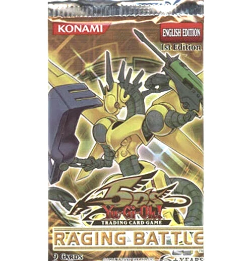Yu-Gi-Oh! TCG Raging Battle Sealed Collectible Card Game Packs for