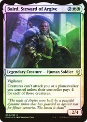 Baird, Steward of Argive - Dominaria Foil