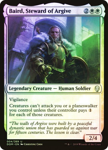 Baird, Steward of Argive - Dominaria Foil