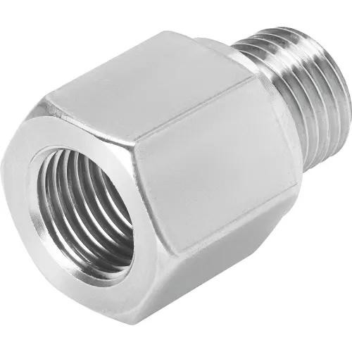 1Pc FESTO CORPORATION AD-G1/8-1/8NPT-I Thread Adapter, 1/8 ISO G male to 1/