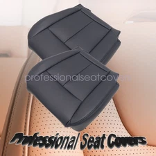 For 2006 2007 2008 2009 2010 Infiniti M35 M45 Bottom Leather Seat Cover Black