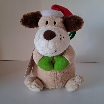 Hallmark Holiday Pup 2009 Ears Wiggle to a Holiday Song Christmas Works w/ 2 AAA