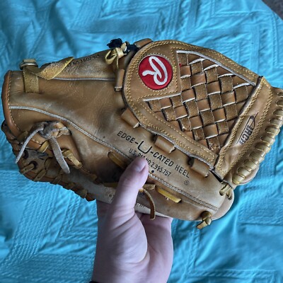 Rawlings edge-u-cated heel 1001 david winfield baseball glove