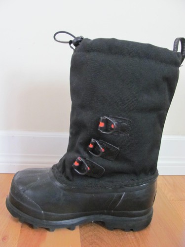 Sorel Waterproof Felt Lined Omin Heat NY1870-010 Glacier XT Winter Boot Kids 3 - Picture 6 of 12