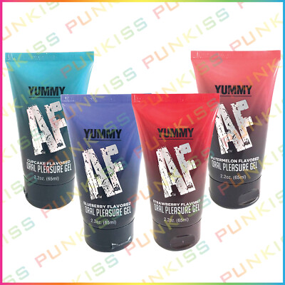 Yummy AF Oral Pleasure Gel Flavored & Edible Oral Sex Lube Personal  Lubricant