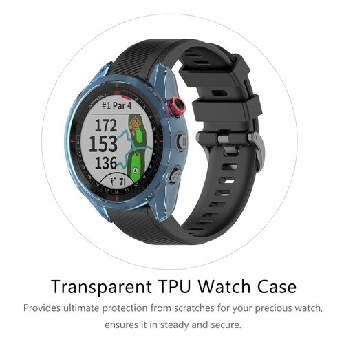 Watch Case Half-packed Protective Shell Transparent TPU Protector - Zdjęcie 11 z 12