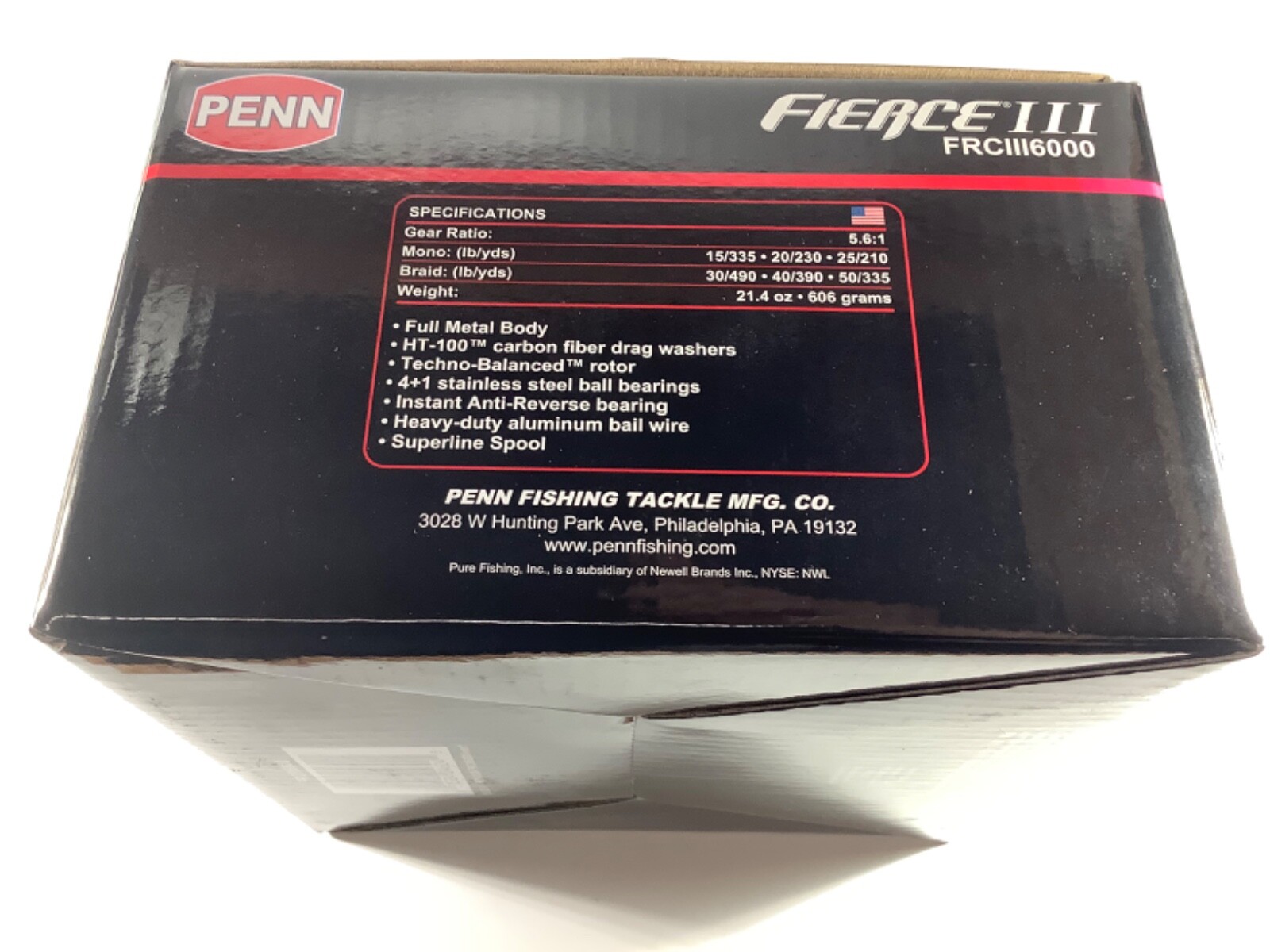 penn fierce iii 6000 spinning reel
