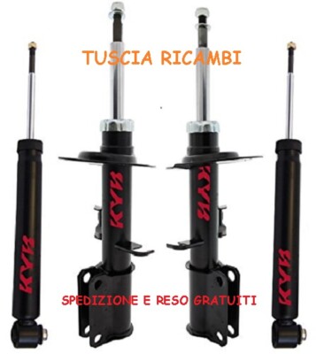 Kit De 4 Amortiguadores Kyb Kayaba Delanteros Y Traseros Para Fiat Panda 169 (2003) | Modelo Clásico